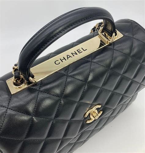 cc trendy chanel bag in calkfski|Chanel Trendy CC Top Handle Bag Calfskin Small Black.